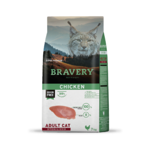 BRAVERY POLLO ESTERILIZADO 7 KILOS